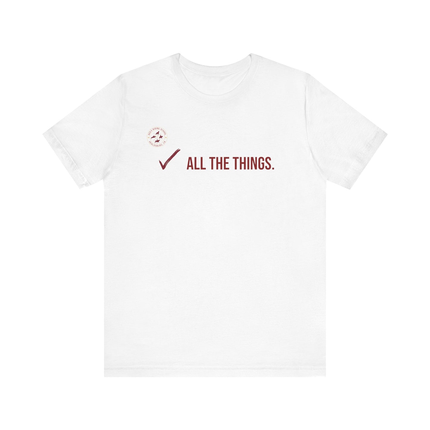 Red's Riding School - All the things - Tee