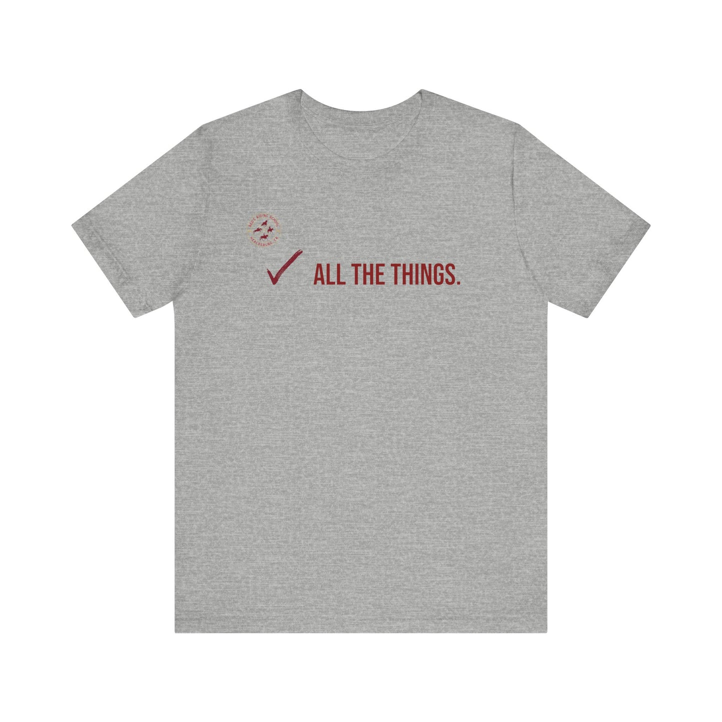 Red's Riding School - All the things - Tee