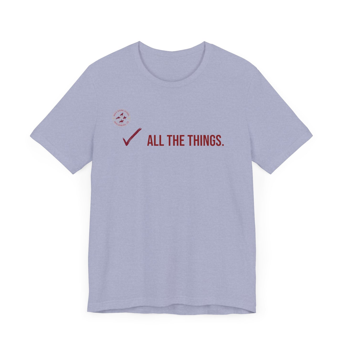 Red's Riding School - All the things - Tee