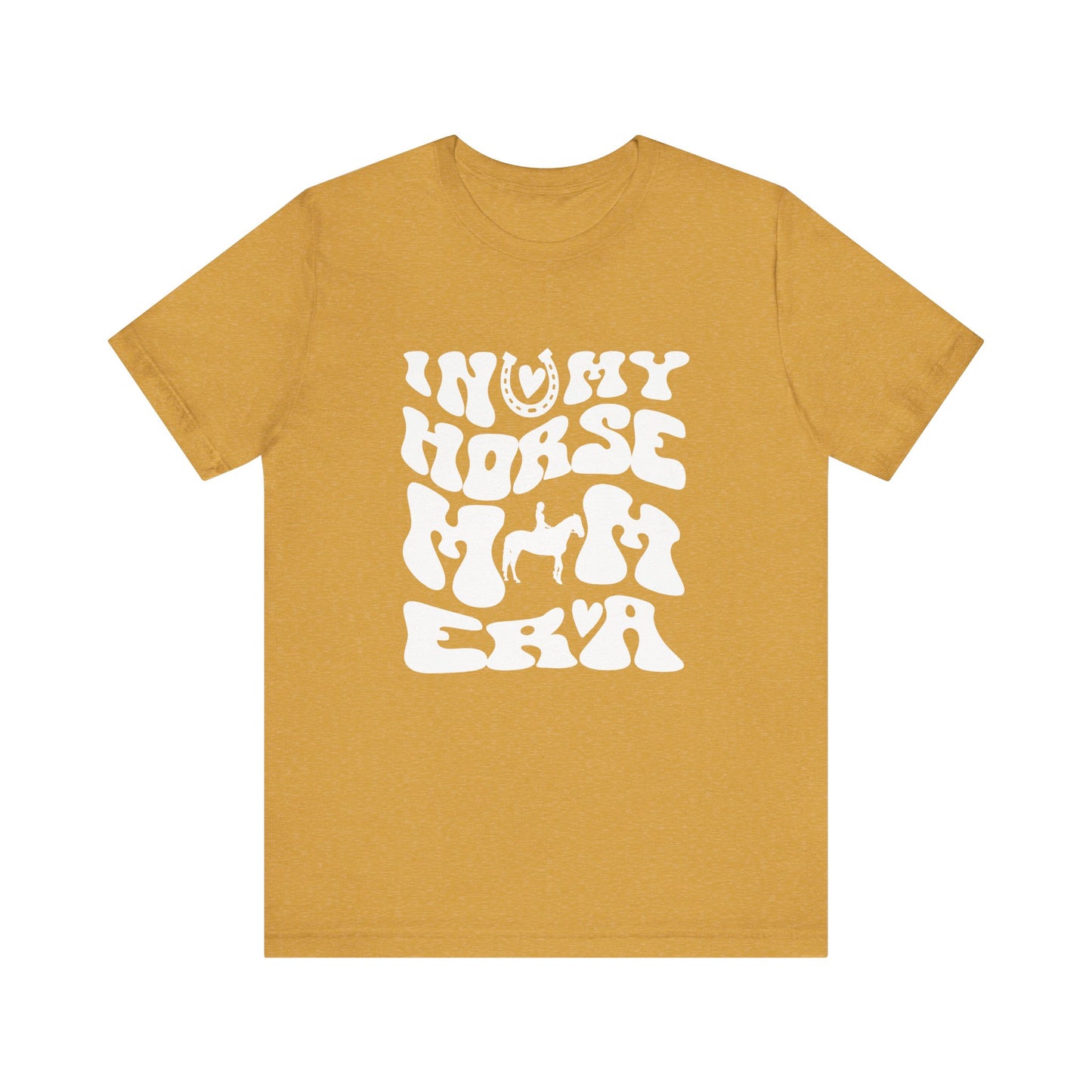 Horse Mom Era T-shirt in NEW! Fall colors