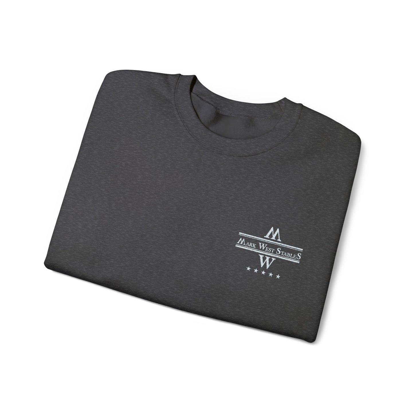 Unisex Embroidered Sweatshirt - Mark West Stables Collection