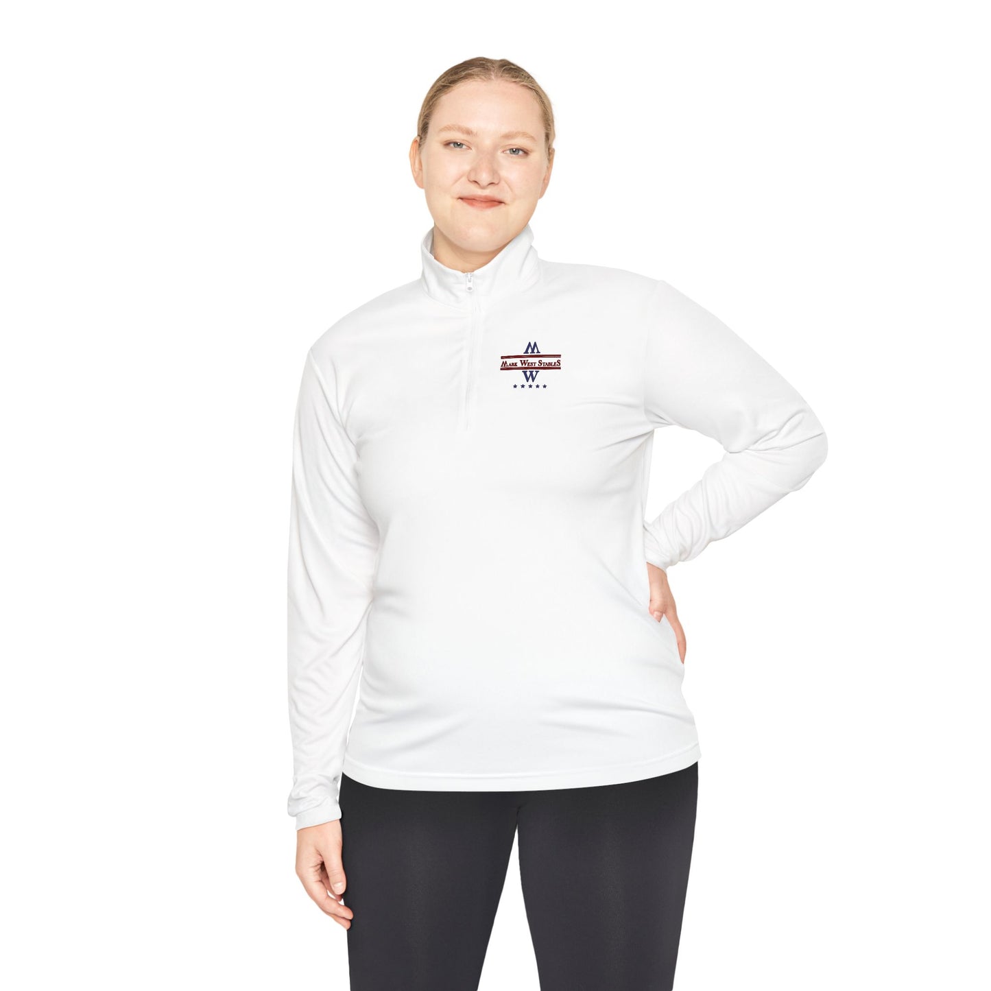 Equestrian Quarter-Zip Pullover — Warm‑Day Horse Riding Top